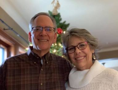 Mom and Dad at their home