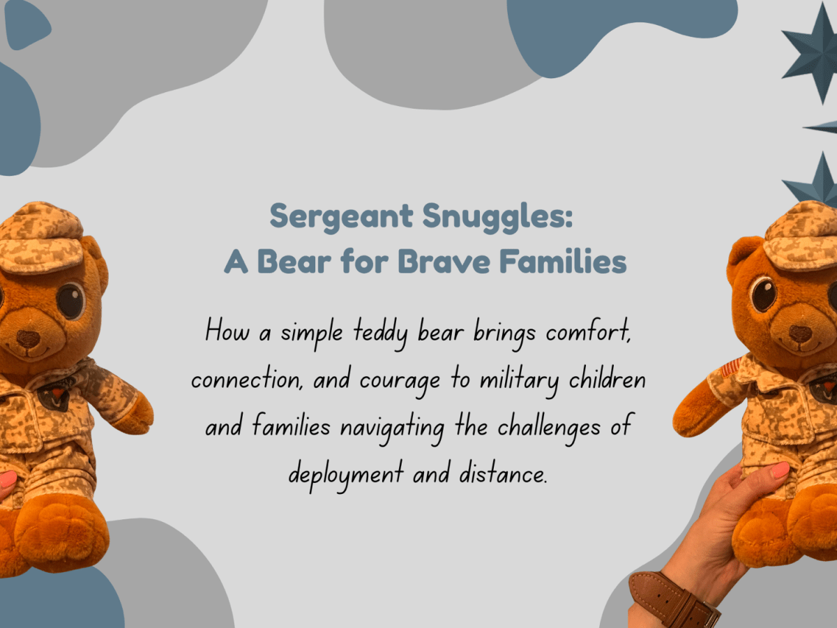 The Comfort Item Military Kids&nbsp;Needs